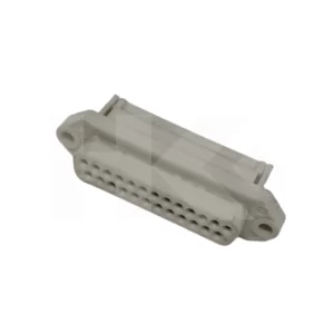 CONECTOR DB25/H RS232 25 PIN CABLE PLANO BLANCO