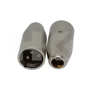 ADAPTADOR MACHO CANNON A MACHO 3 PIN MINI