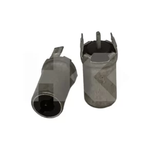 CONECTOR RCA HEMBRA DORADO NEGRO PARA CIRC. IMPRESO