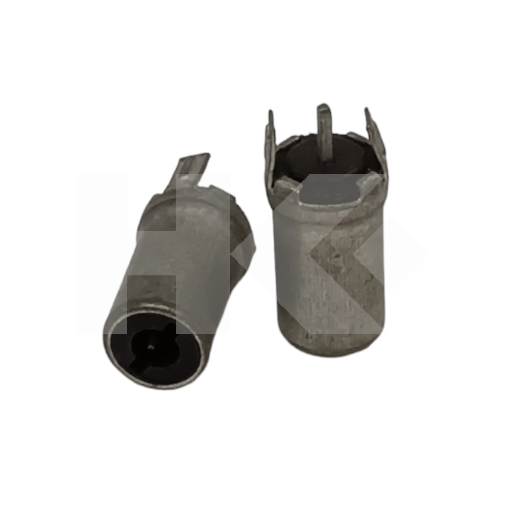 CONECTOR RCA HEMBRA DORADO NEGRO PARA CIRC. IMPRESO