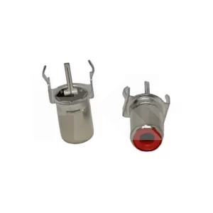 CONECTOR RCA HEMBRA DORADO ROJO PARA CIRC. IMPRESO