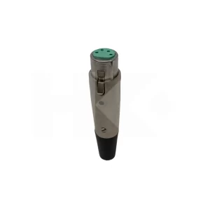 CONECTOR CANNON HEMBRA METALICO VOLANTE 4 PIN