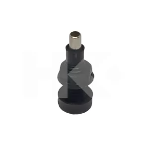 BORNE PARA BANANA 2MM MINI CON TUERCA NEGRO