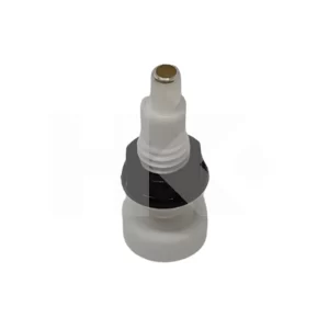 BORNE PARA BANANA 2MM MINI CON TUERCA BLANCO