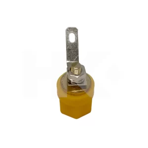 BORNE PARA BANANA 4MM AMARILLO CHASSIS GR. 15MM