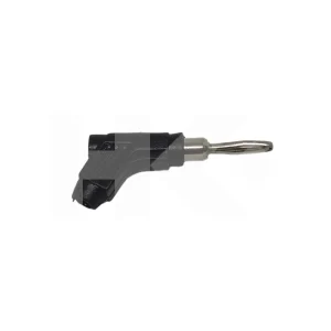 CONECTOR BANANA DERIVACION 2MM COLOR NEGRO
