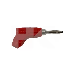 CONECTOR BANANA DERIVACION 2MM COLOR ROJO