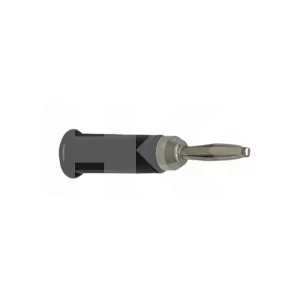 CONECTOR BANANA MINI 2MM COLOR NEGRO