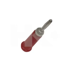 CONECTOR BANANA MINI 2MM COLOR ROJO