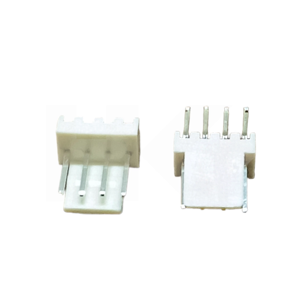 CONECTOR MOLEX 2.54MM 4 PIN MACHO 90? CON IMPRES