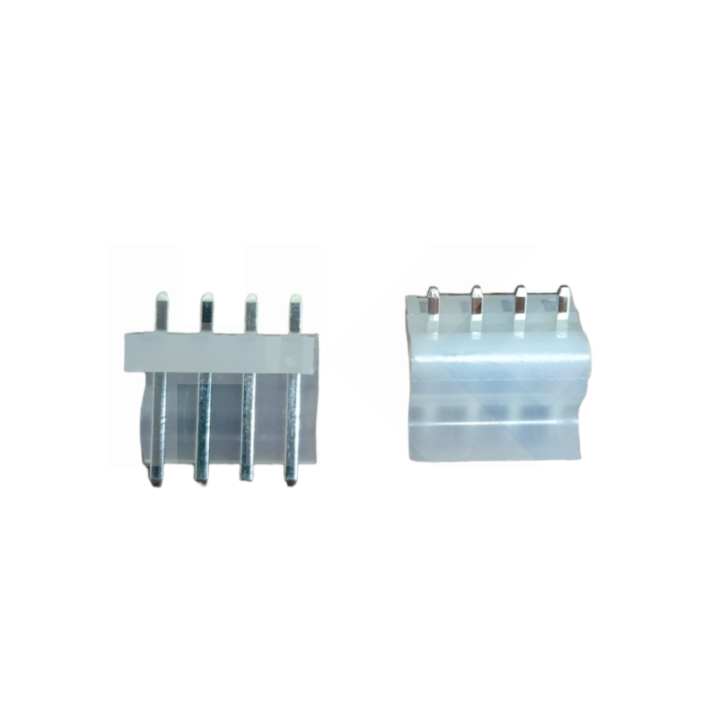CONECTOR MOLEX 3.96MM 4 PIN MACHO CON IMPRESO