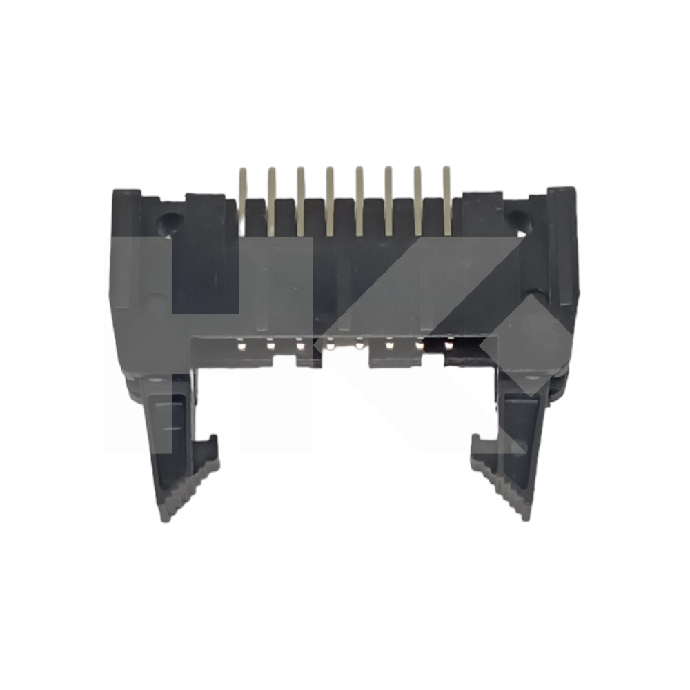 CONECTOR PIN HEADER 2.54MM 16 PIN MACHO CON IMPRESO Y CON SEGURO