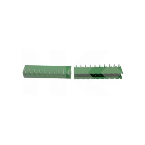 TERMINAL BLOCK 10 PIN 15A MACHO PARA PCB 90? VERD