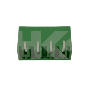 TERMINAL BLOCK 4 PIN 15A MACHO PARA PCB 90? VERD
