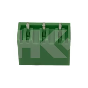 TERMINAL BLOCK 3 PIN 15A MACHO PARA PCB RECTO VERDE