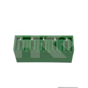 TERMINAL BLOCK 5 PIN 15A MACHO PARA PCB RECTO VERDE
