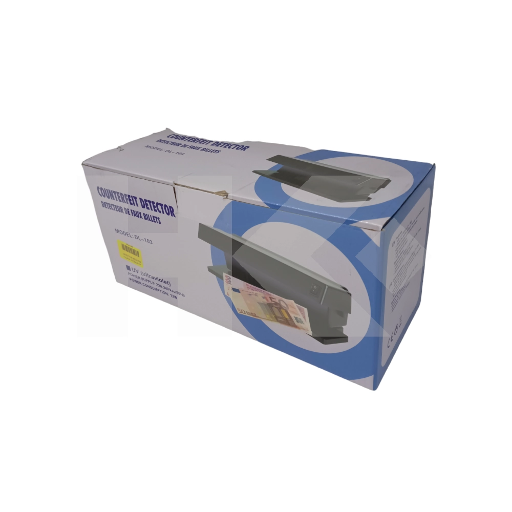 DETECTOR BILLETES FALSOS 2 TUBOS 6W