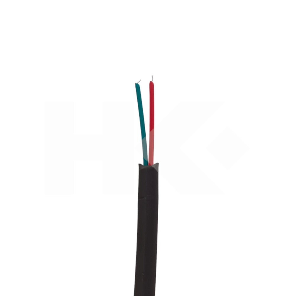 CABLE TELEFONICO PLANO 2 COND. NEGRO
