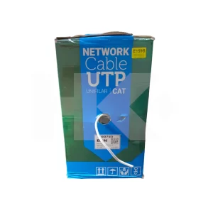 CABLE UTP CAT6E UNIFILAR BLANCO 100% COBRE BDN
