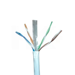 CABLE UTP CAT6E UNIFILAR BLANCO