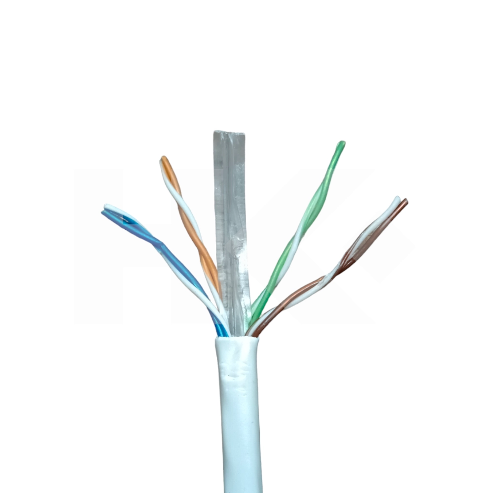 CABLE UTP CAT6E UNIFILAR BLANCO