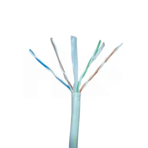 CABLE UTP CAT6 UNIFILAR 100% COBRE GRIS FOSTON