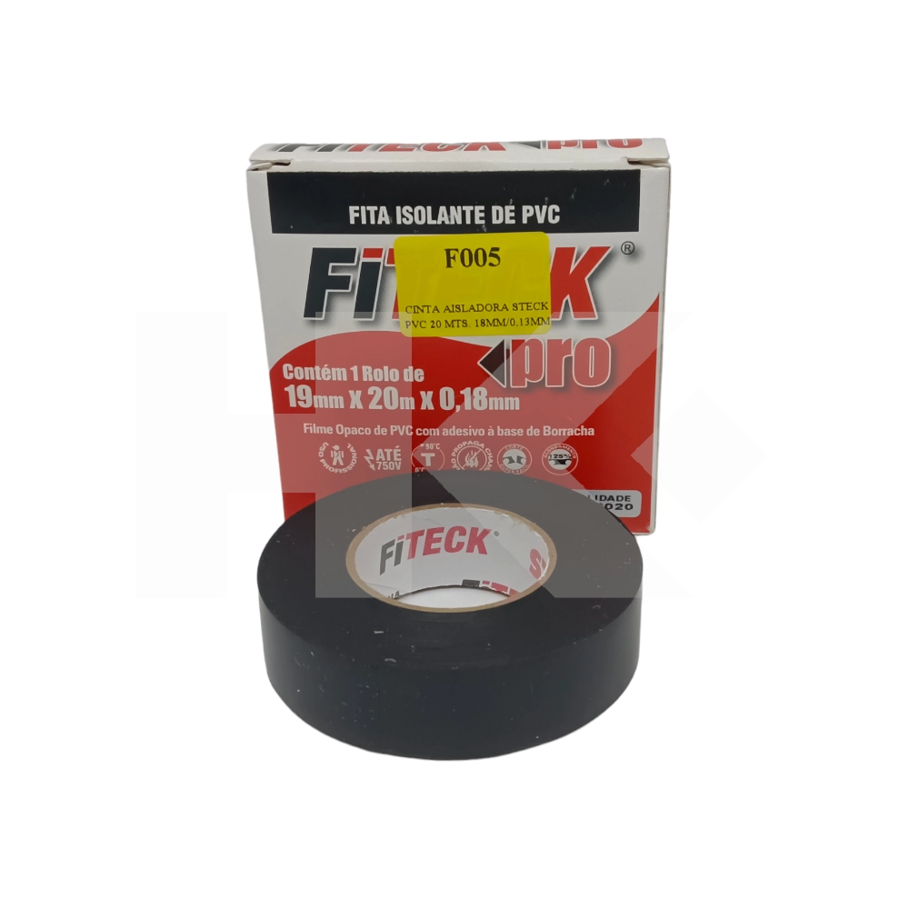 CINTA AISLADORA STECK PVC 20 MTS. 18MM/0.13MM