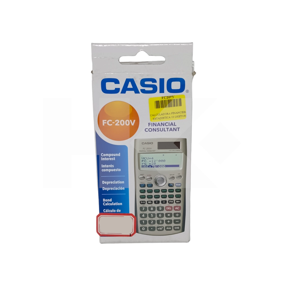 CALCULADORA FINANCIERA ESTADISTICA 10 DIGITOS