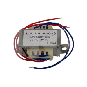 TRANSFORMADOR  9VAC 1000MA