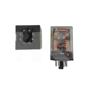 RELE 12VAC MK2 10A 250VAC OCTAL DPDT