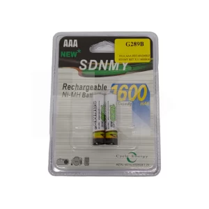 PILA AAA RECARGABLE SDNMY SET X 2 1600MAP