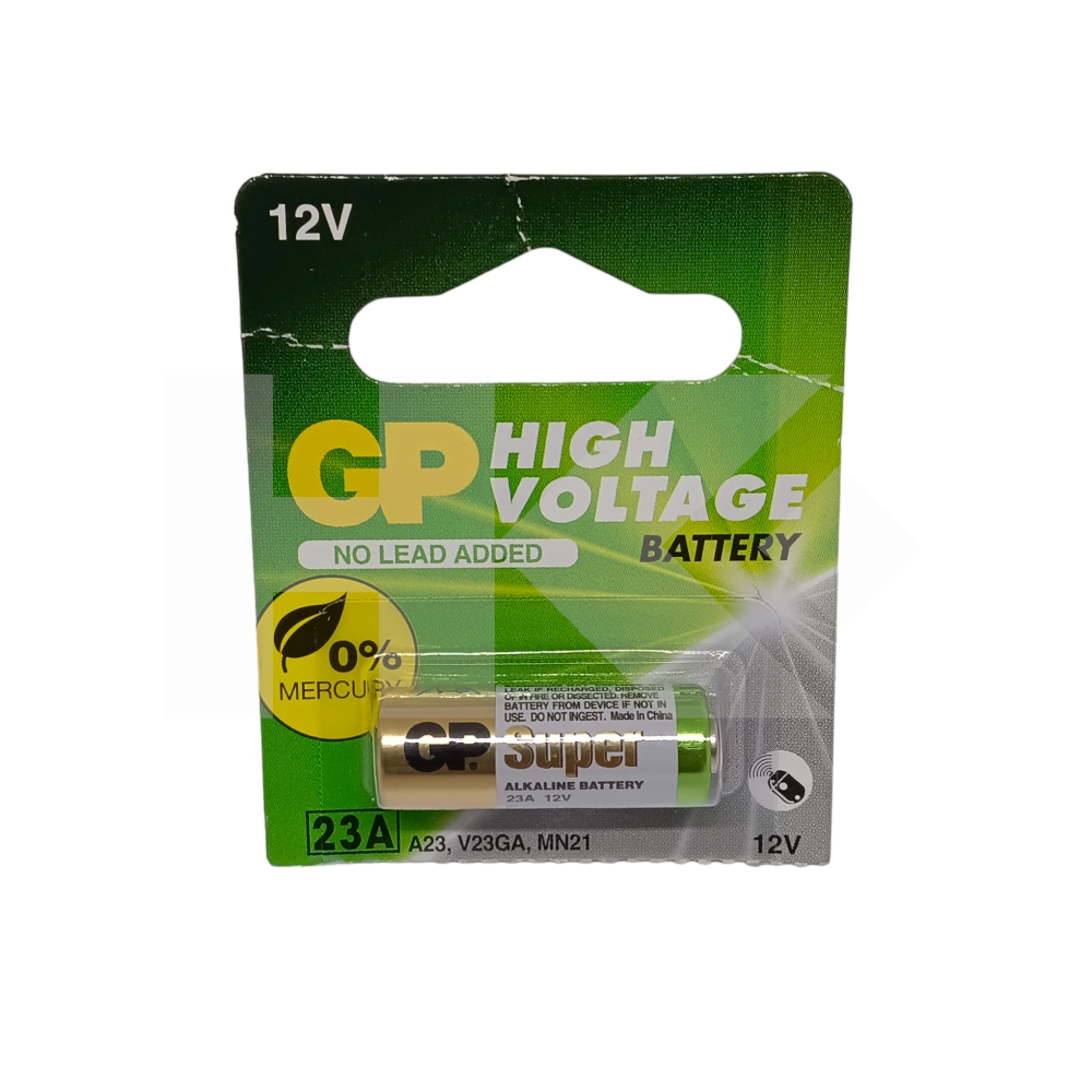 PILA 23A ALKALINA GP 12VDC CON U