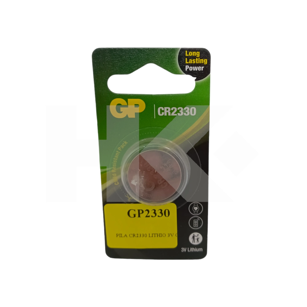 PILA CR2330 LITHIO 3V GP