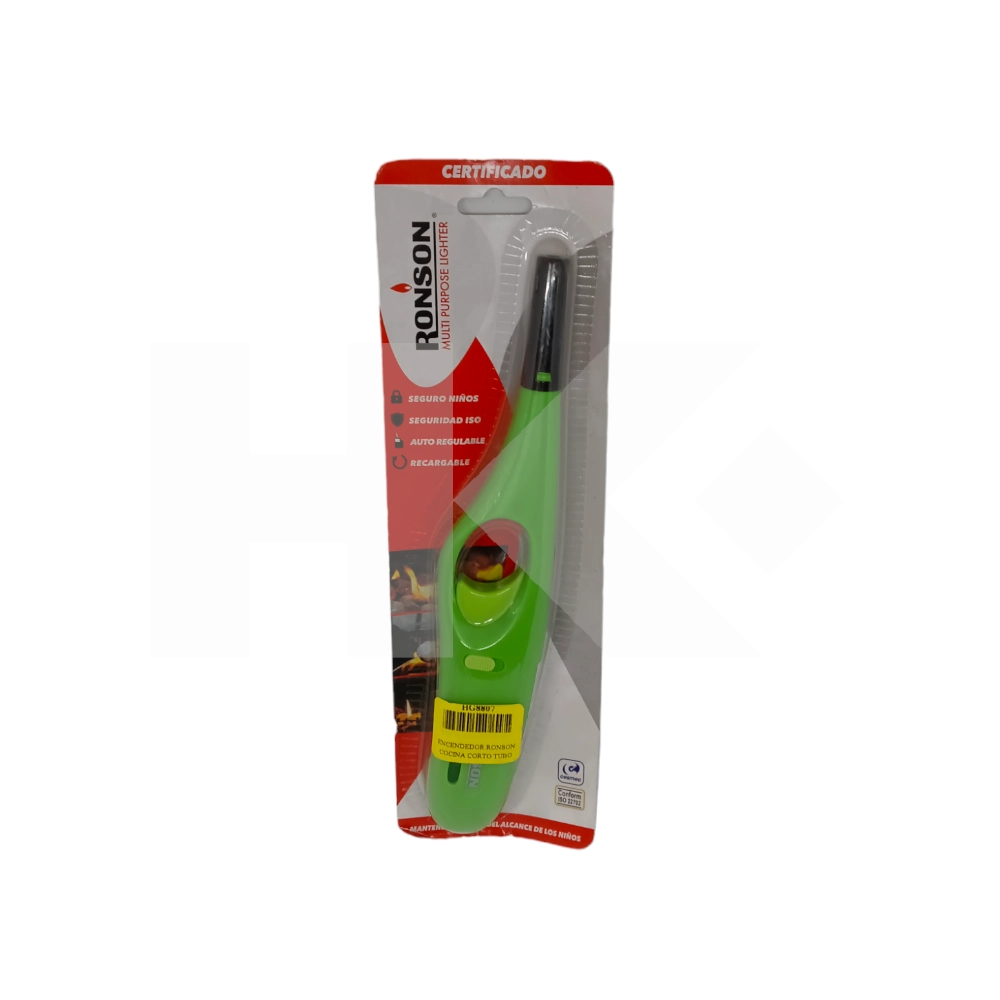 ENCENDEDOR RONSON COCINA CORTO TUBO