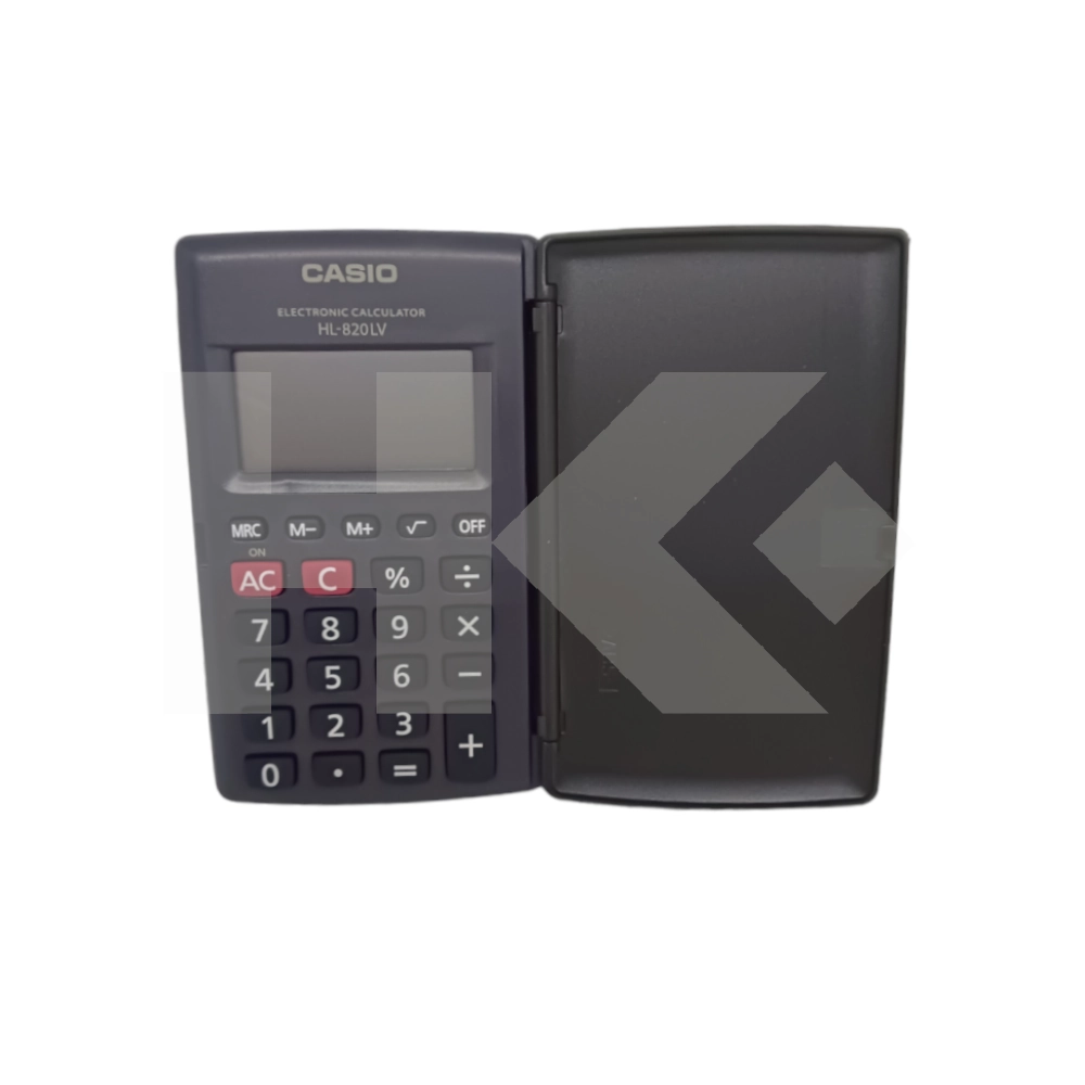 CALCULADORA CASIO NEGRA 8 DIGITOS