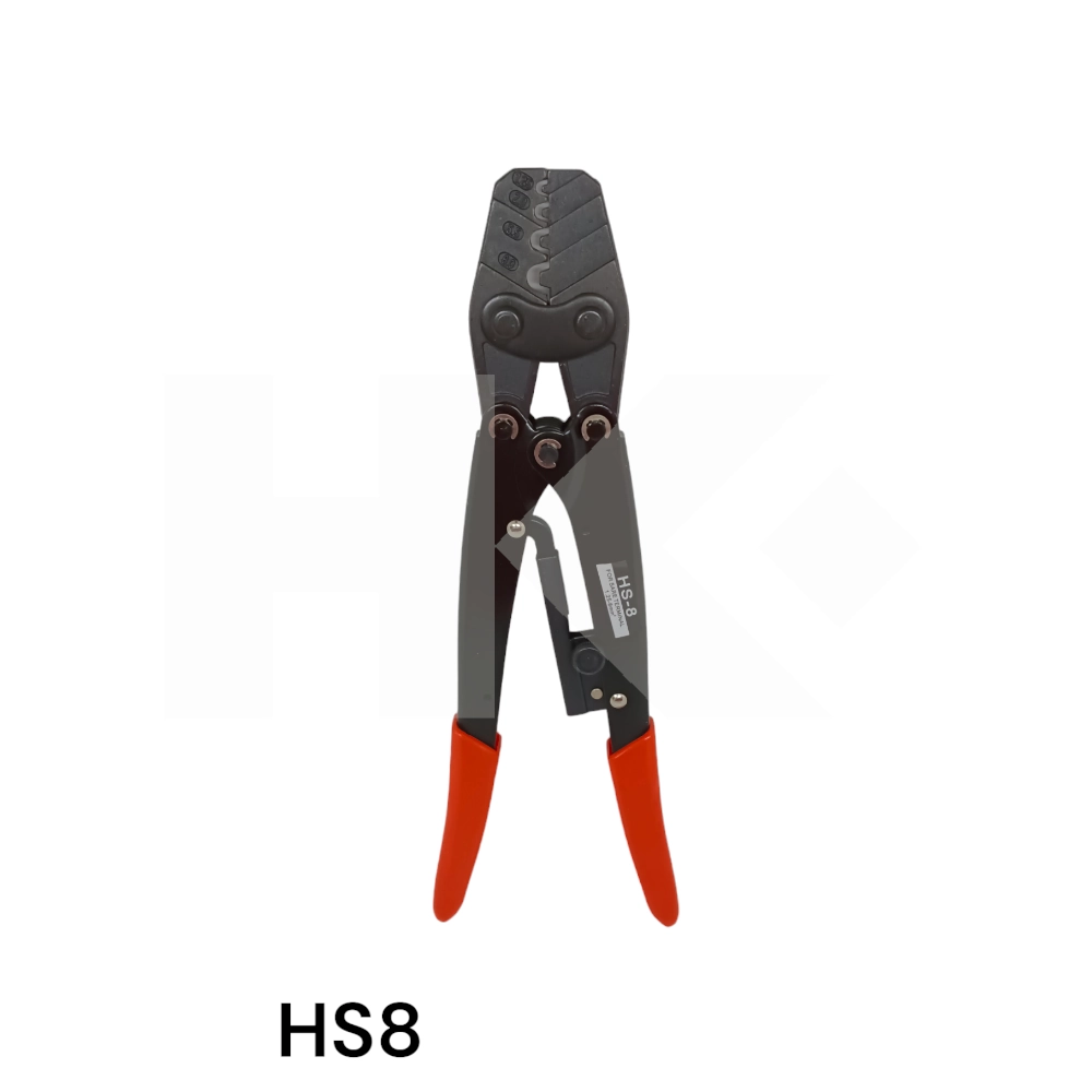 CRIMPEADORA PARA TERMINALES SOLUTIONS HS-8 FUERZA