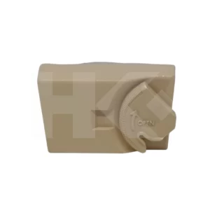 ROSETA TELEFONICA RJ11 4 PIN CON TAPA