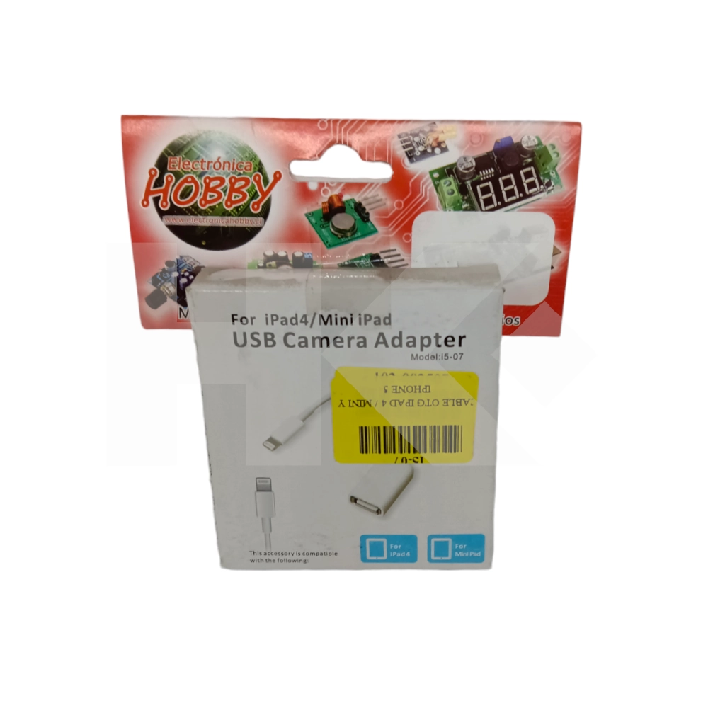CABLE OTG IPAD 4 / MINI Y IPHONE 5