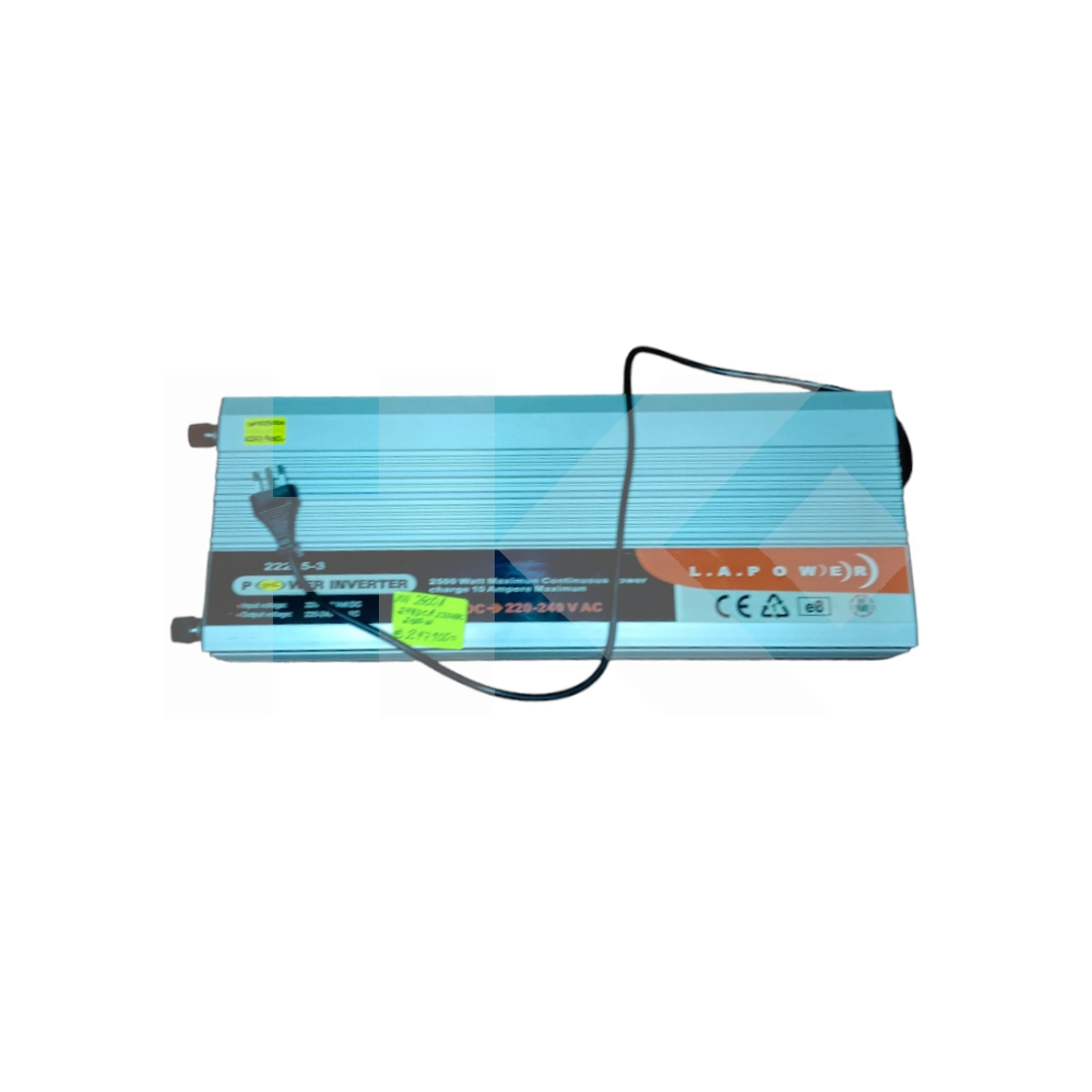INVERSOR DE VOLTAGE 24VDC A 220VAC 2500W