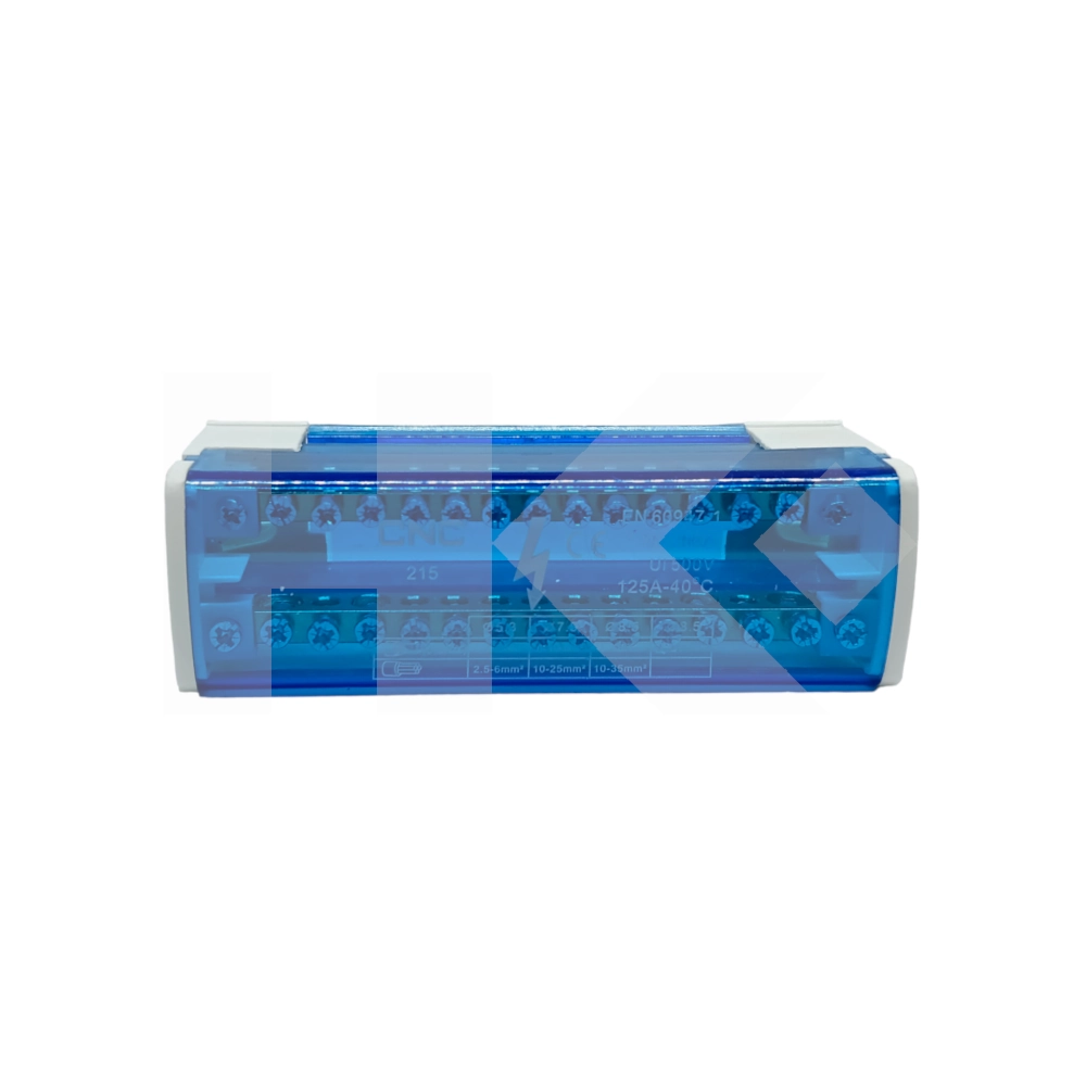 REPARTIDOR UK215 BIPOLAR 2 X 15 CONTACTOS 125A
