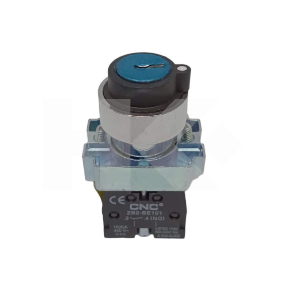 SELECTOR CNC BG33 CON LLAVE 1-0-2 NA/NC METAL