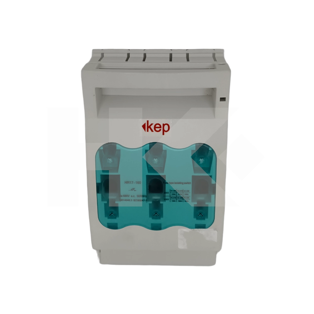 PORTAFUSIBLE INDUSTRIAL NH00 3 POLOS / 160A