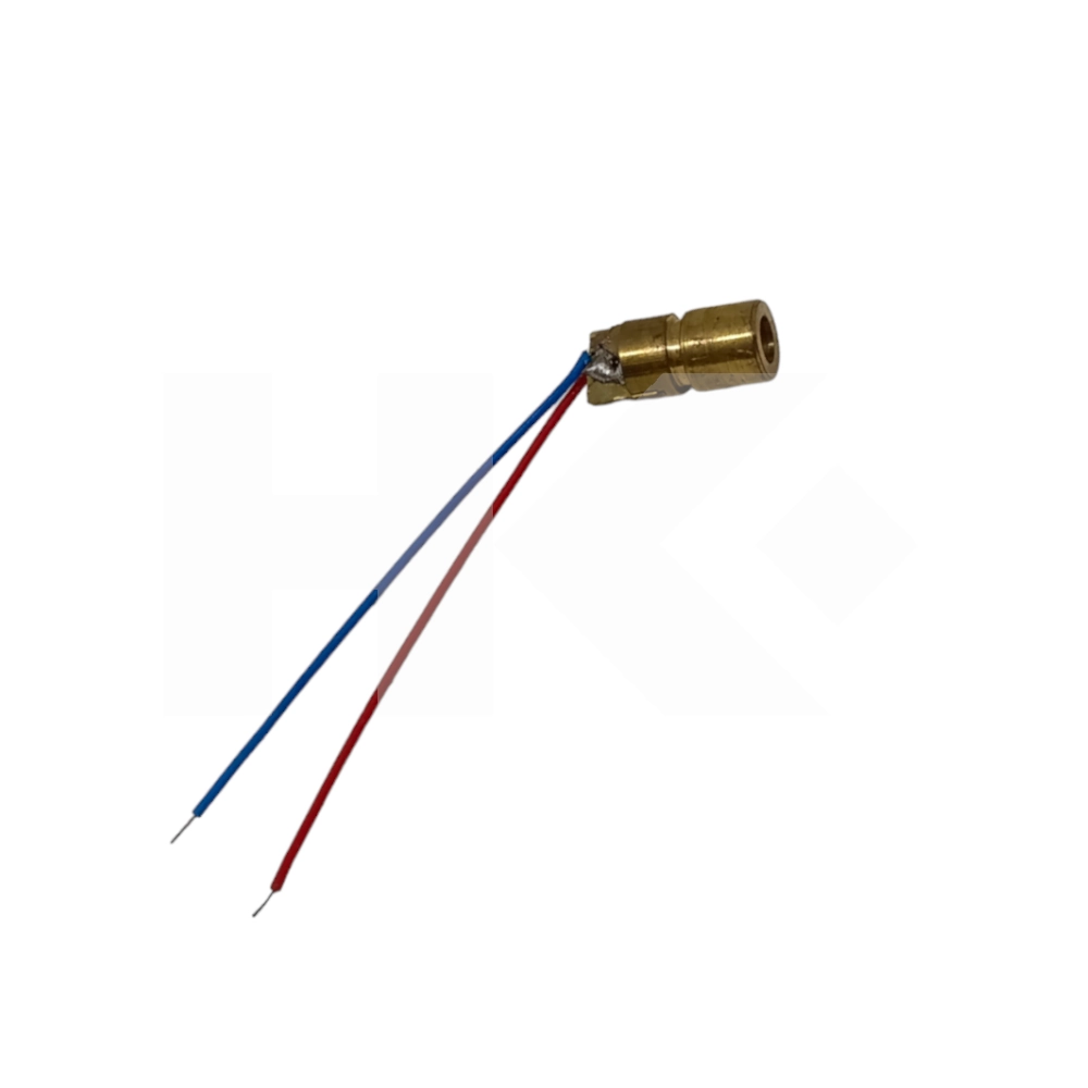 LED LASER CON CABLE PARA ARDUINO 3V ROJO