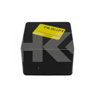 CAJA PLASTICA NEGRA