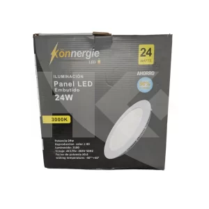 PANEL EMB. REDONDO 22W CALIDO 3000K