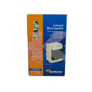 TABLERO ROKER S/PUESTO PRE249 CON TAPA 3 MODULOS IP55