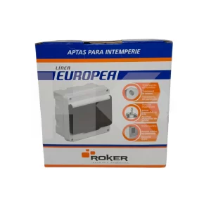 TABLERO ROKER S/PUESTO PRE251 CON TAPA 7 MODULOS IP55