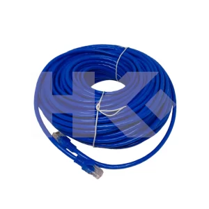 CABLE DE RED CAT 6 CCA 40 MT. AZUL