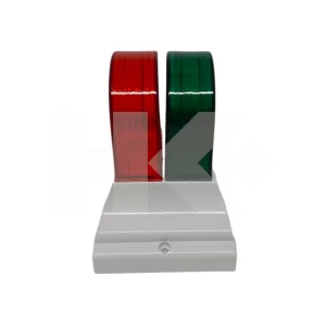 CAJA PLASTICA SEMAFORO RO/VE