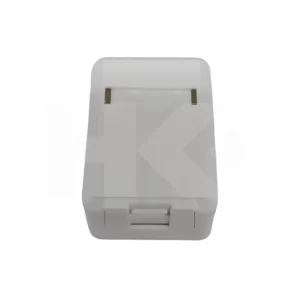ROSETA RJ45 1 PUESTO BLANCA